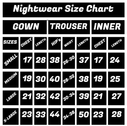 Plain Hot Pink 3 Pieces Set Night Wear