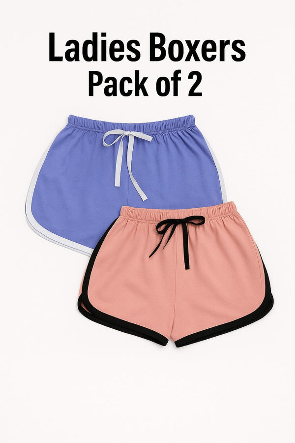Pack Of 5 Women Boxer